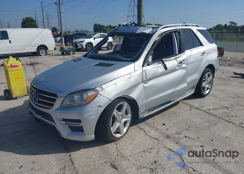 2015 Mercedes-Benz Ml 350 from USA, damaged, VIN 4JGDA5JB0FA602925
